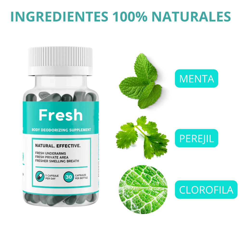 Desodorante Interno - Elimina desde el interior