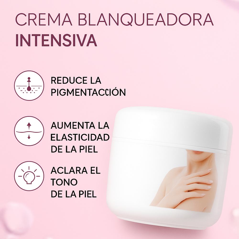 Crema Blanqueadora - Zonas íntimas y sensibles