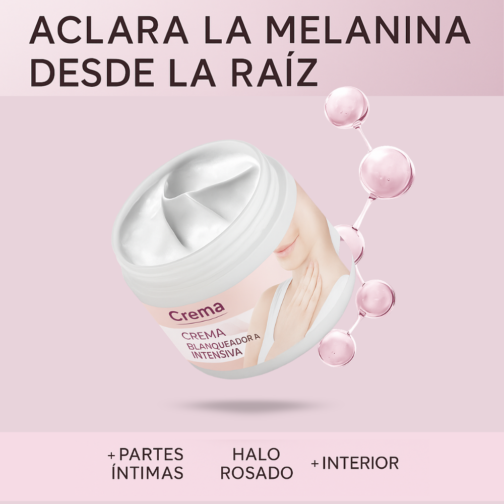 Crema Blanqueadora - Zonas íntimas y sensibles