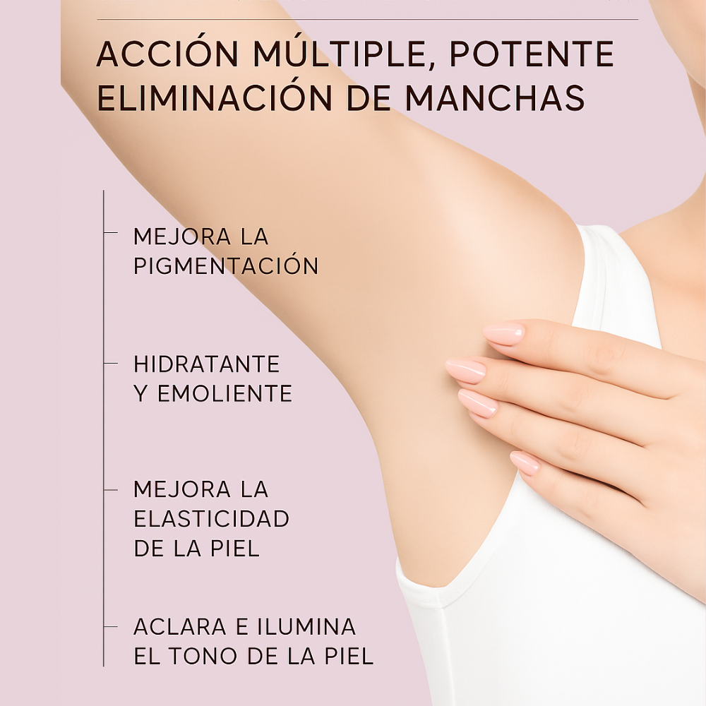Crema Blanqueadora - Zonas íntimas y sensibles