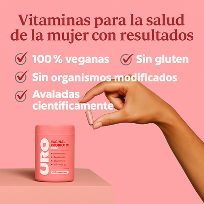 Probiótico Vaginal - Mejora tu salud interna
